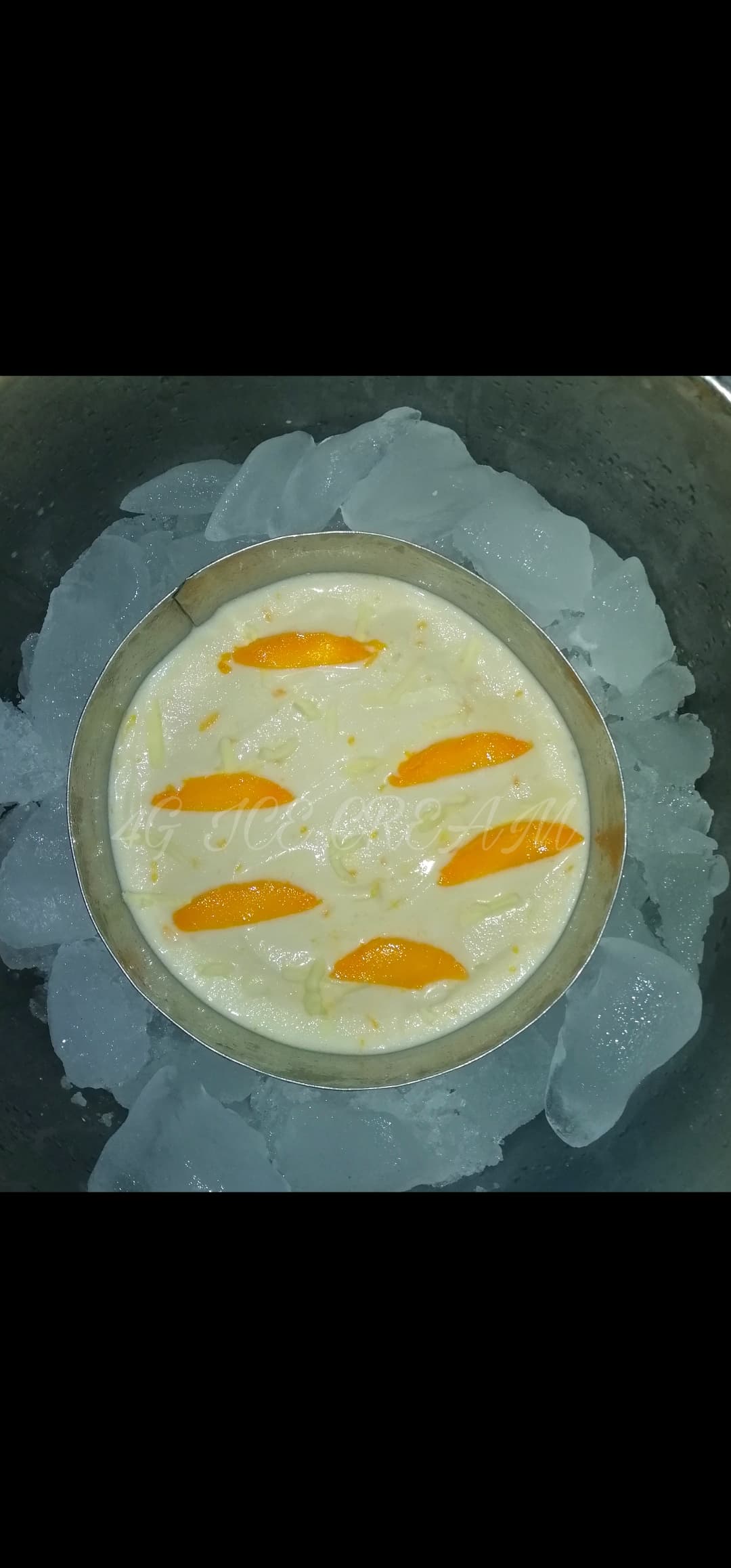 Mango Cheese ice cream