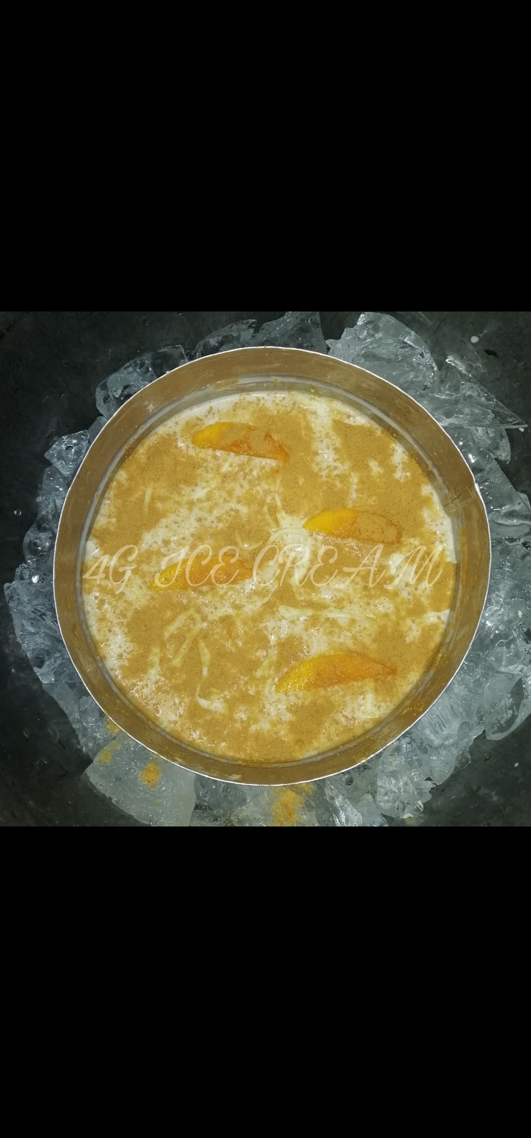 Mango Graham ice cream